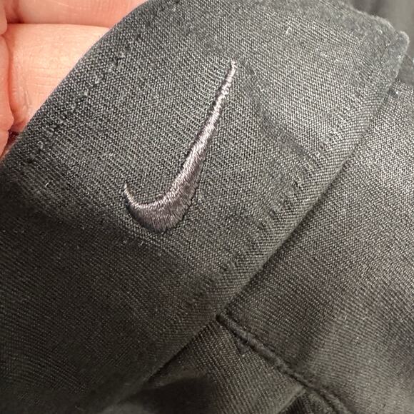 Nike Training Pants Womens Medium Black Straight Leg Dri Fit Stretch Vintage - Picture 4 of 10